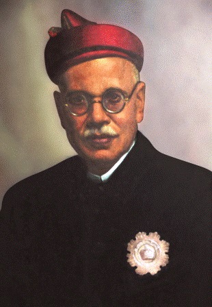Portrait of Dr. P V Kane