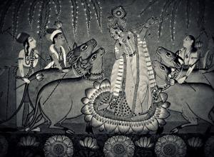Krishna with Cows