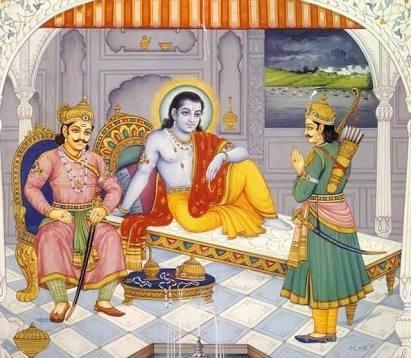 Krishna-Arjuna-Duryodhana