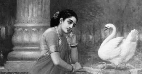Damayanti Talking to Swan
