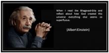 Einstein Bhagavad Gita