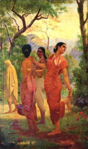 Shakuntala- by Ravi Varma